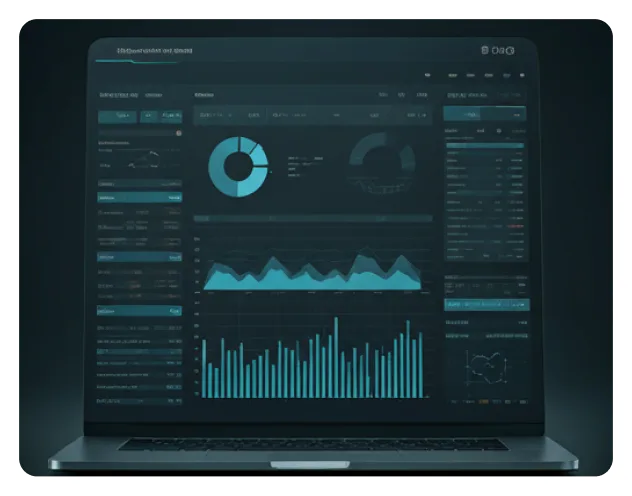 Enterprise AI model monitoring dashboard
